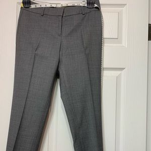 Ann Taylor gray suit pants size 2